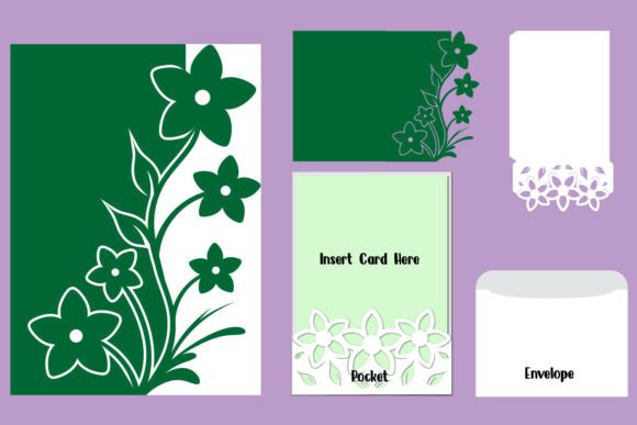 Wedding Trifold Pocket Invitation