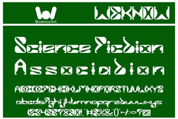 Alien Ufo Font - Preview 2