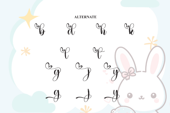 Baby Bunny Font - Preview 6