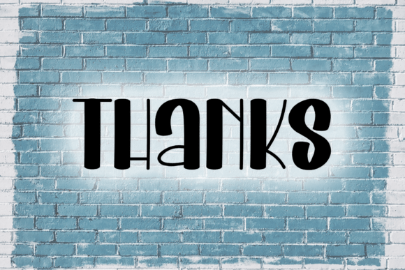 Backdrop Font - Preview 4