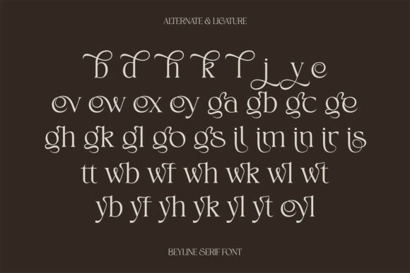 Beyline Font - Preview 3