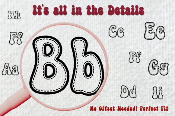 Bunny Stitch Duo Font - Preview 2