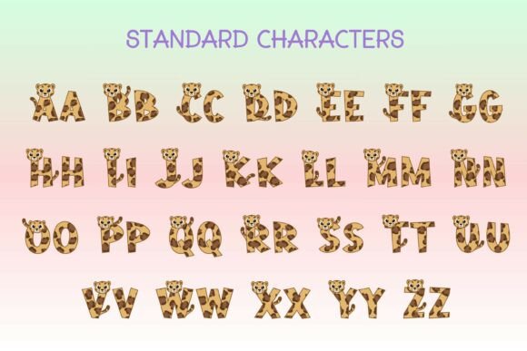 Cheetah Flock Font - Preview 1