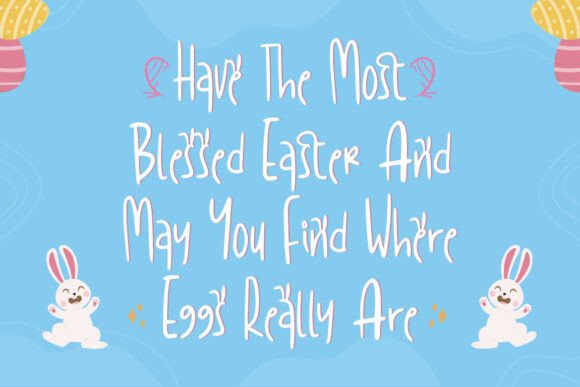 Comic Rabbit Font - Preview 3