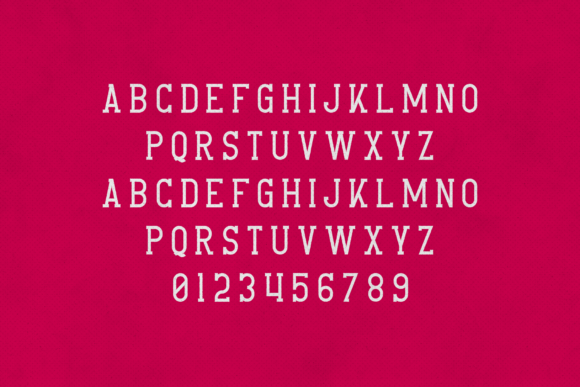 Crossroad Slab Font - Preview 1