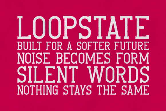 Crossroad Slab Font - Preview 3