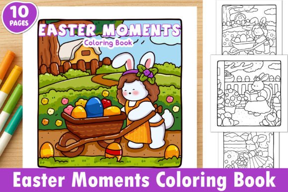 Easter Moments Coloring Book