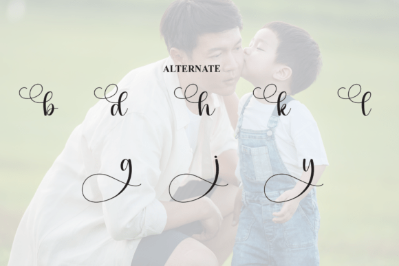 Fatherday Font - Preview 6