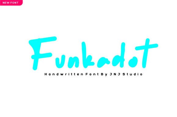 Funkadot Font - Preview 1