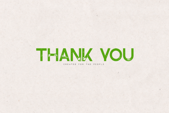 Greenth Font - Preview 5