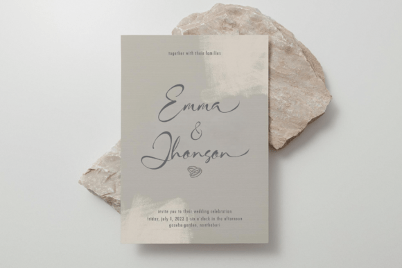 Haniquta Font PNG with transparent background - Preview 3