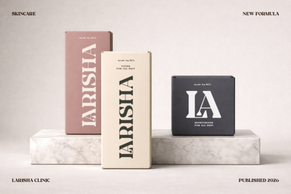 Kesiq Serif Font PNG with transparent background - Preview 4