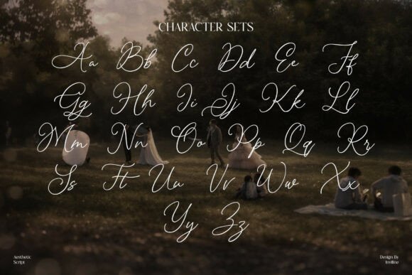 Luminary Font PNG with transparent background - Preview 1