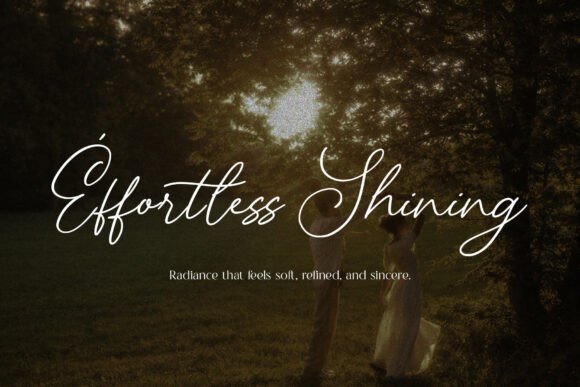 Luminary Font PNG with transparent background - Preview 3