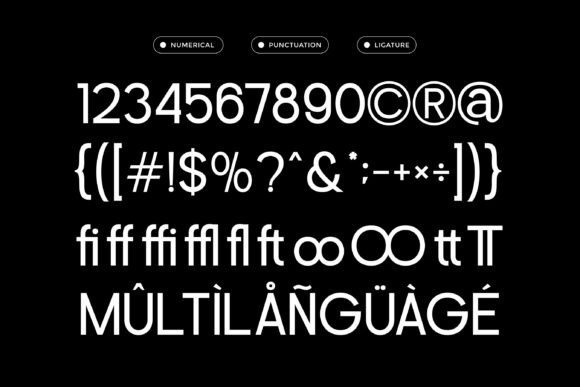 Perfect Corporate Font PNG with transparent background - Preview 5