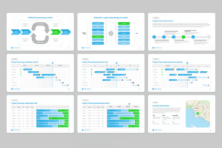 Planning Map Powerpoint Example Project Planning for PowerPoint Graphic by HiPost Studio · Creative Fabrica