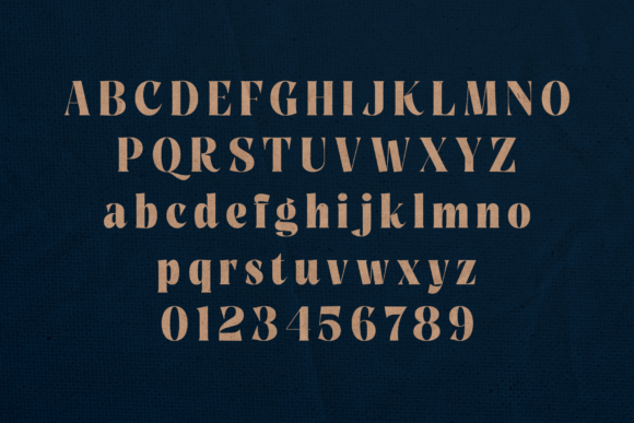Pure Motif Font PNG with transparent background - Preview 1