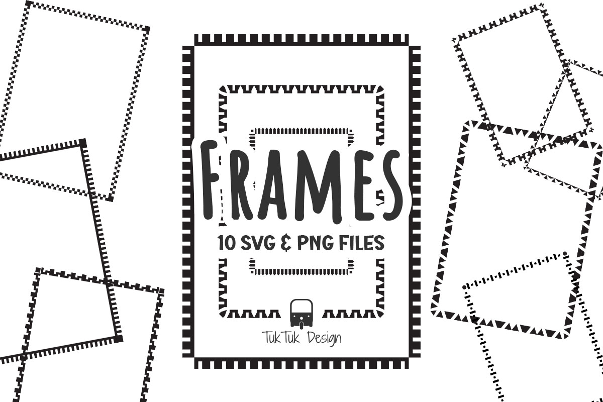 Rectangular Border Frame SVG PNG