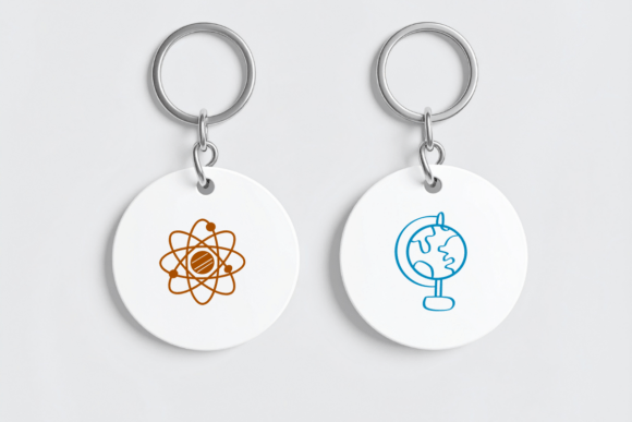 School Icon Set Font font preview - 5