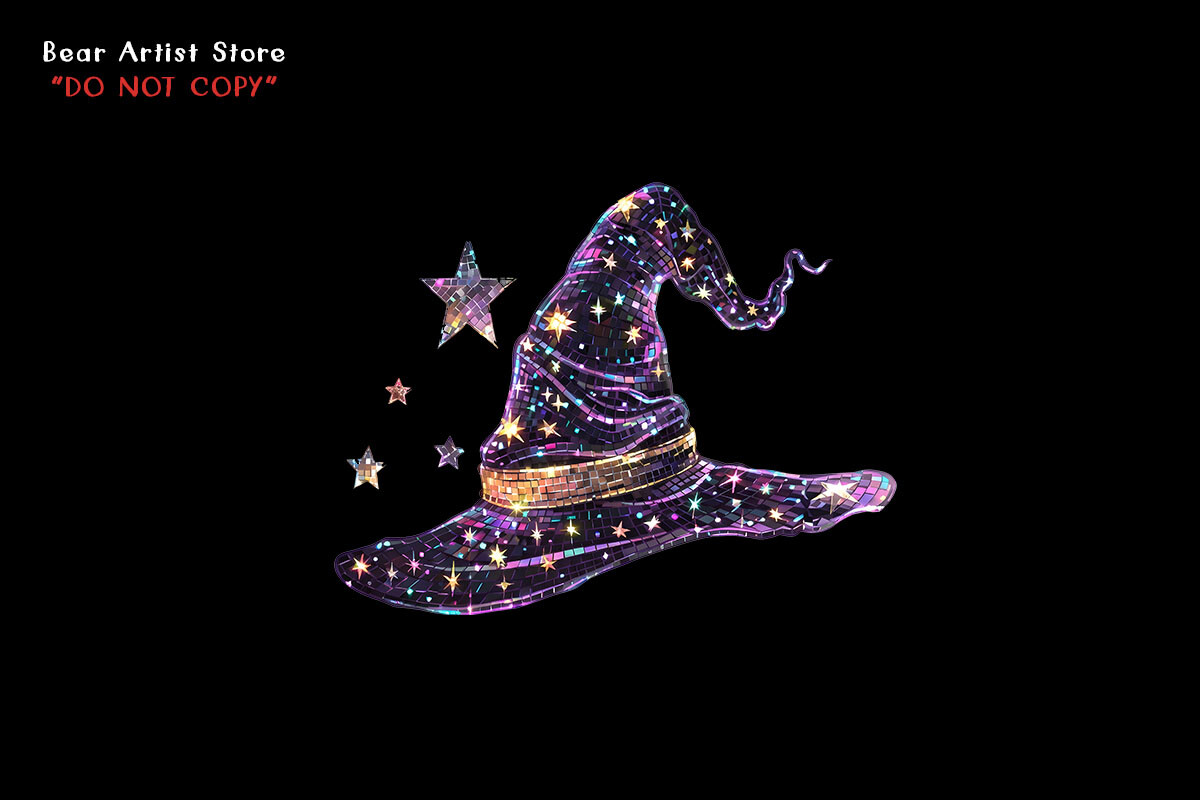Witching Hour Constellation Hat, Celestial PNG