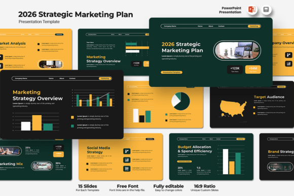 2026 Strategic Marketing Plan PowerPoint