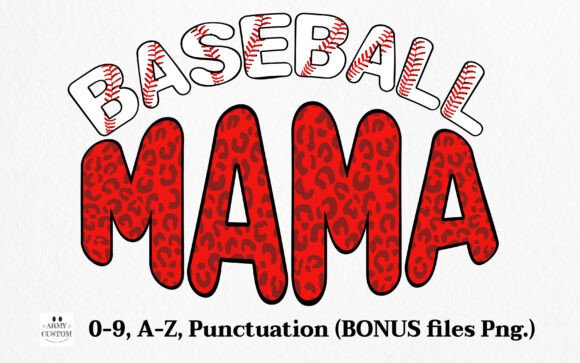Am Baseball Set Font - Preview 1