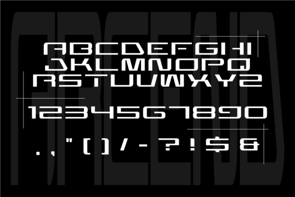 Arcend Font - Preview 1