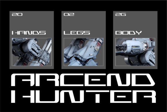 Arcend Font - Preview 2