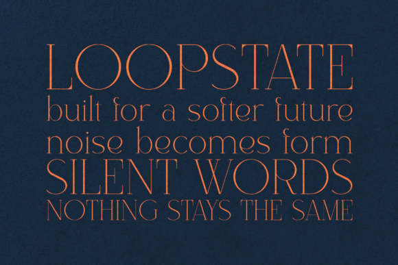 Alora Font - Preview 3