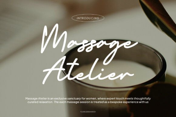 Anindhita Font PNG with transparent background - Preview 2