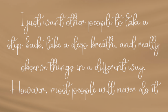 Artistic Signature Font - Preview 3