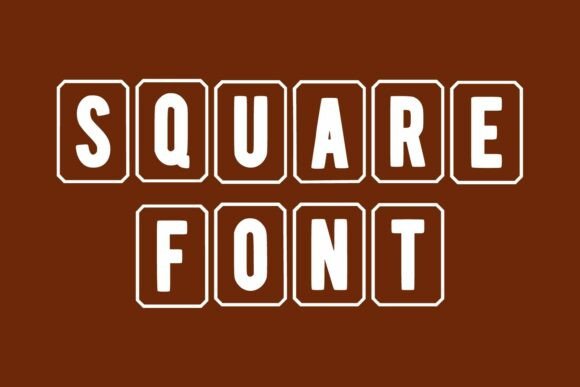 Banner the Box Font font preview - 1