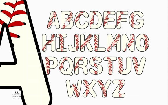 Baseball Bundle Font - Preview 2