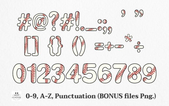 Baseball Bundle Font - Preview 3