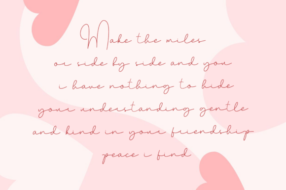 Belive You Font - Preview 2