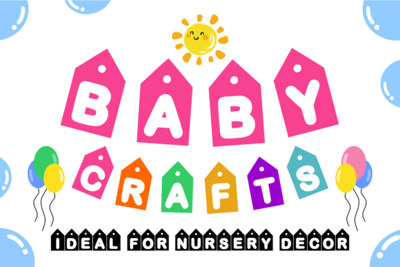Birthday Crafts Font - Preview 1