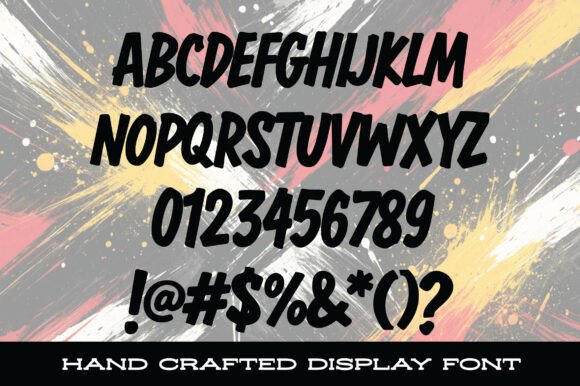 Brushriot Font - Preview 1