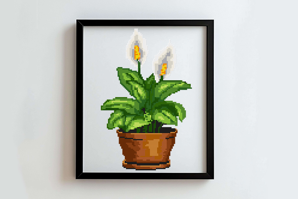 Calla Lily Cross Stitch Pattern