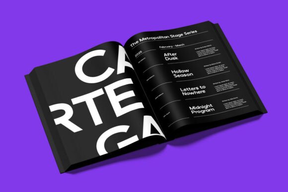 Cartega Font - Preview 4