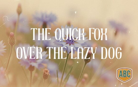 Corn Flower Font - Preview 1