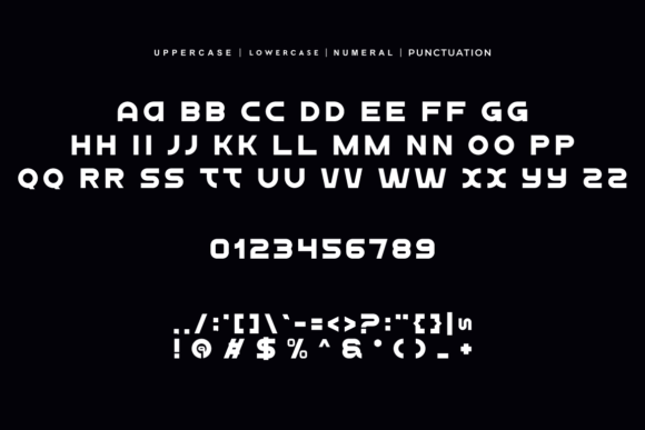 Ctooxid Font - Preview 6