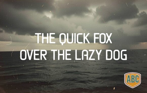 Dark Sea Font - Preview 1