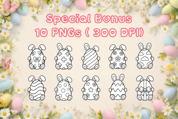 Easter Bubble Outline Font - Preview 1