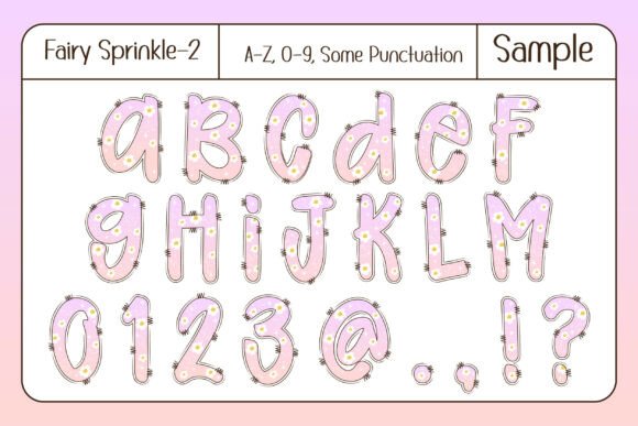Fairy Sprinkle Font - Preview 3