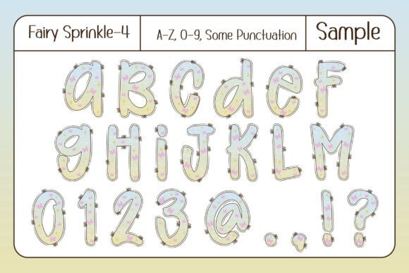 Fairy Sprinkle Font - Preview 5