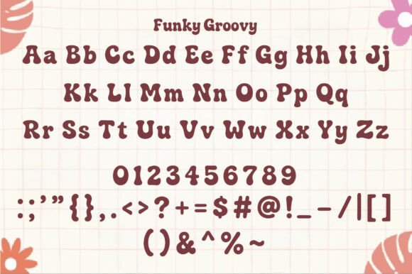 Funky Groovy Font - Preview 1