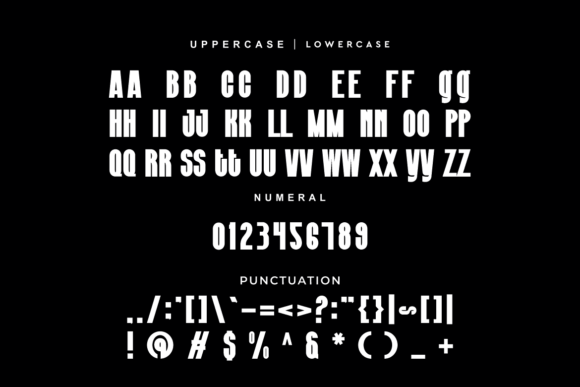 Gavonay Font PNG with transparent background - Preview 5