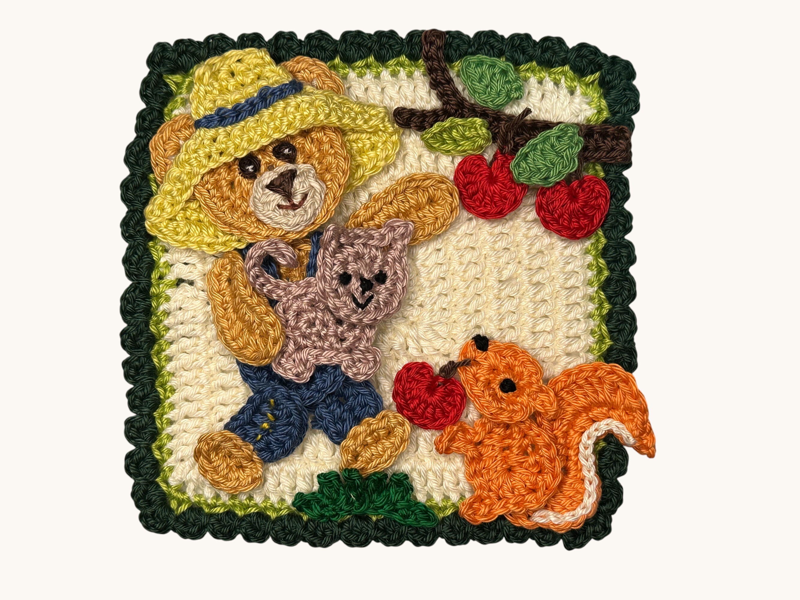Granny Square Bear 5 Crochet Pattern