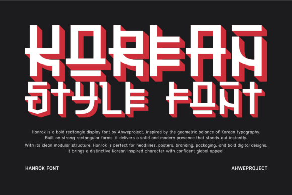 Hanrok Font - Preview 5