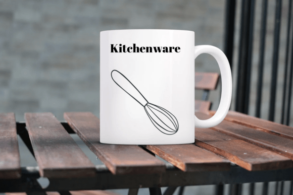 Kitchenware Set Font PNG with transparent background - Preview 5